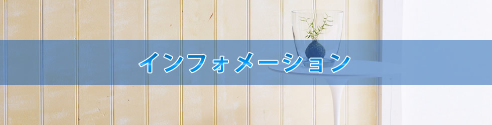 インフォメーション